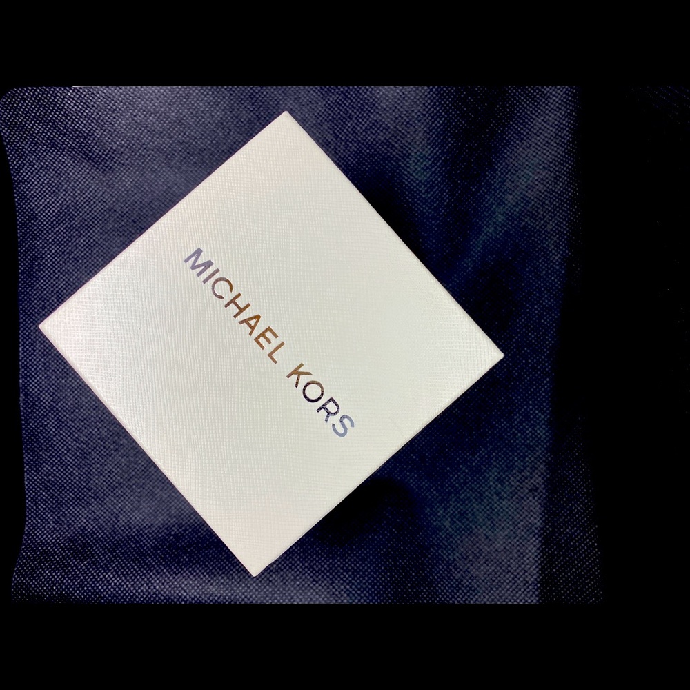 New Michael Kors Portia Pavé36.5mm RoseGold Watch